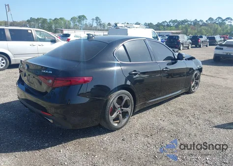 2017 Alfa Romeo Giulia Rwd from USA, damaged, VIN ZARFAEBN6H7540278
